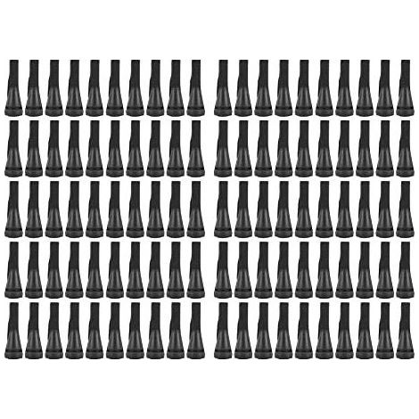 100 PCS Doigts De Plumeuse De Poulet pour Machine De Plumeuse De Volaille, Épilation en Poultry Epilator Caoutchouc Doigt Plumeuse Picker pour Poulet, Canard, Plumes D'oies (Le Noir) (1/5)