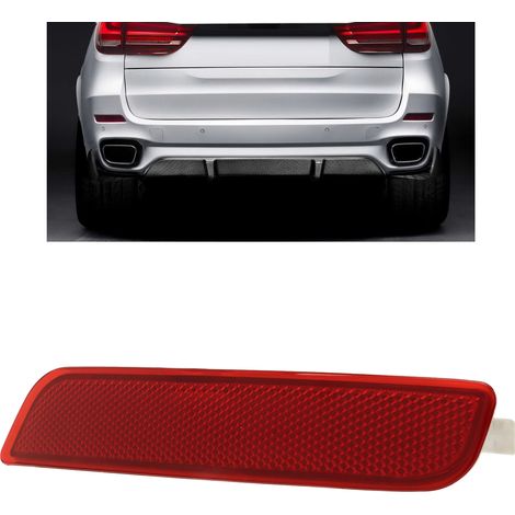 Der rechte reflektierende Streifen am hinteren Stoßfänger dieses Fahrzeugs ist für den BMW X5 F15 (63147847592) geeignet. (1/5)