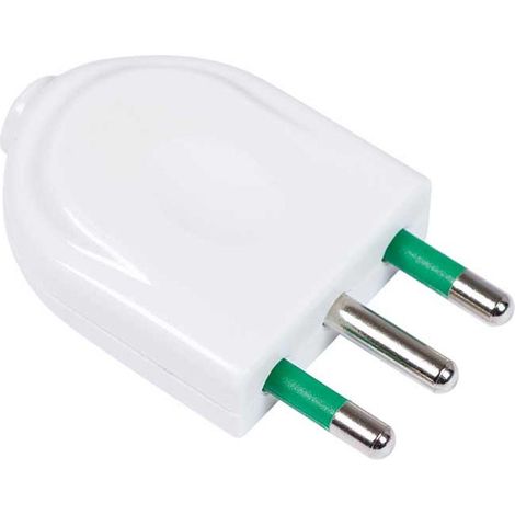 Spina italiana 2P+T 16A modulare EASYFME80025 per prese civili