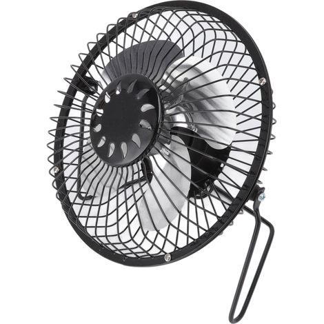 Mini-Solarventilator 6V 3,5W USB, solarbetrieben, schwarzes Polysilizium, tragbar, ideal für Picknicks und Angeln. (1/5)