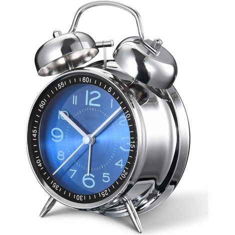 Réveil sonore fort pour adultes, horloge réveil pour gros dormeurs (1/3)