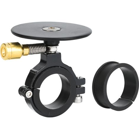 Sonnette De Vélo Rétro En Métal Pour Guidon 22mm - Accessoire Cyclisme Bruyant Et Durable - Compatible Vtt Vélo De Ville Pliant - Noir (1/5)