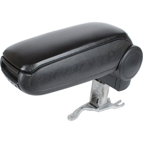 Juego de reposabrazos para Audi A4 B6 04 04, cuero ecológico negro + kit de instalación (1/2)