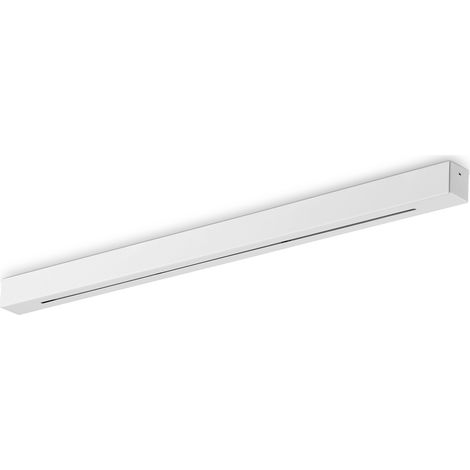 Rosone Contemporaneo Metallo Bianco 4 Luci