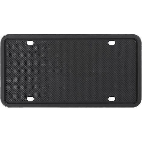 Support de plaque en silicone pour plaque d'immatriculation de voiture (1/3)