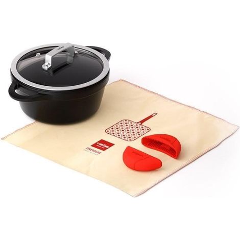 Olla 20cm 2,5L Cazuela VALIRA 4140/25 CAZ. ALTA 20 IND+TAPA+ASAS+ (1/5)