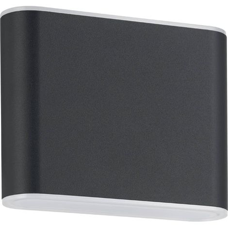 Eglo LED Außen-Wandleuchte Grutti anthrazit 12 x 9 cm warmweiß-kaltweiß (1/3)