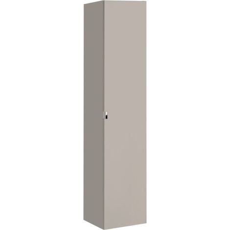 Colonne salle de bain VANTA taupe – Hängeschrank 160 cm mit Tür und Schubladen