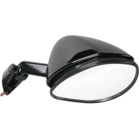 Rétroviseur Emgo 2025/02 Kawasaki ZX-12R '02-'06 droit (OEM : 56001-1575) noir (conception originale) (homologation) (1/2)