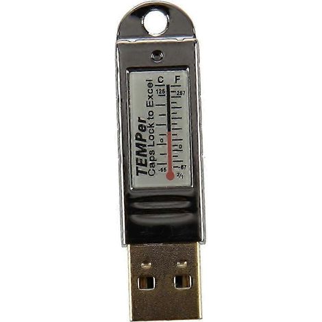 Thermomètre/enregistreur de données de température Gold TEMPer pour PC/ordinateur portable avec capteur USB (1/5)