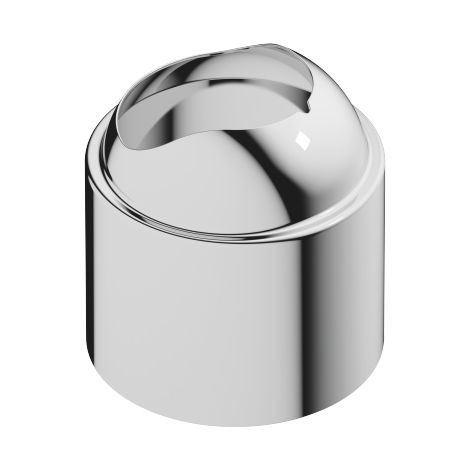 Capot/Manchon DO sans marquage ET 091102292 D 45 x 47,5 mm Chrome