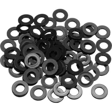 85Pcs Entretoise Plastique M8 Rondelle 8mm ID 16mm OD 2mm Épais (1/5)