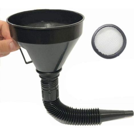 Fuel Funnel - Oil Tank Funnel with Hose - Flexible and Collapsible Fuel Funnel, Motorcycle Funnel, Car Funnel MUMU (1/4)