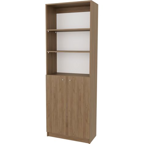 HAZEL Libreria alta con porte e scaffali per lo stoccaggio funzionale (1/4)