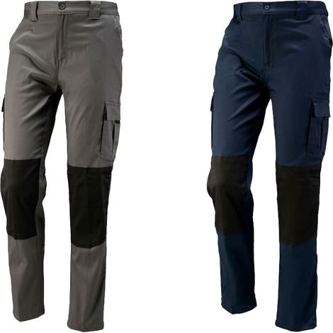 Neri Boston Winter-Arbeitshose mit mehreren Taschen - XL - Grau