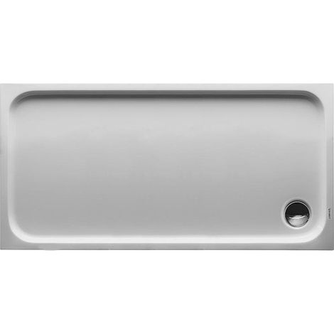 Receveur de douche rectangulaire D-CODEavec antidérapant blanc 1400x700x85mm