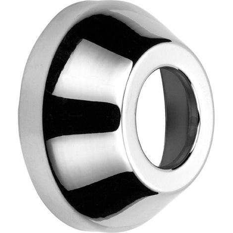 Rosace 77/32mm, hauteur 32 mm, chromée