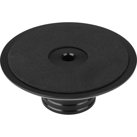 Nouveau stabilisateur de disque vinyle LP noir avec pince de serrage en métal