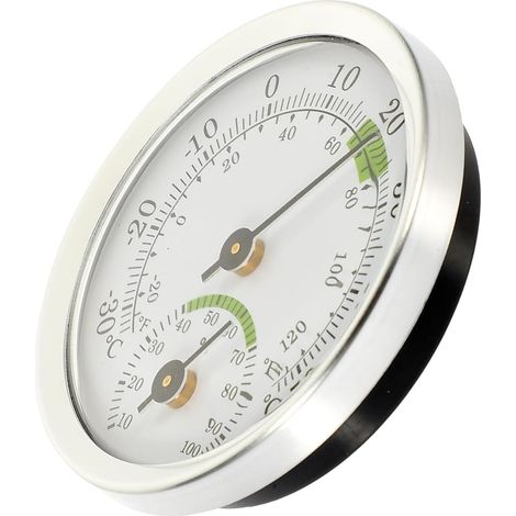 Hygromètre Thermomètre Température Intérieure Capteur D'humidité Moniteur Détecteur Mesures pour Maison Garage Serre Cave à Vin (1/5)