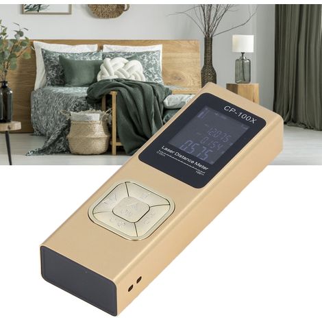 Instrument de mesure d'intérieur miniature CP-100X : télémètre ultra-mince de 100 m avec chargement laser et micro-règle électronique de haute précision (1/5)