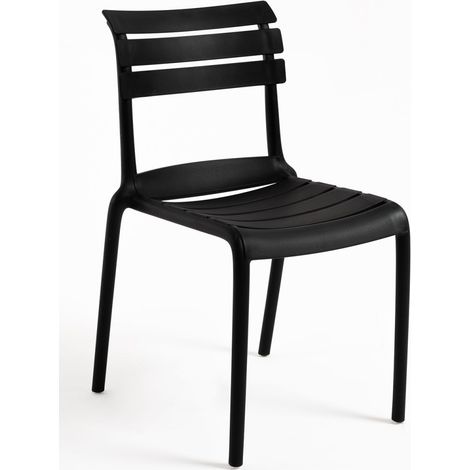 Sillas Jardín - Silla Lamix - Negro (1/5)