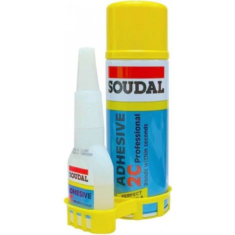 KIT CIANOCLIRATO + ACELERANTE PARA MADERA MITRE - SOUDAL