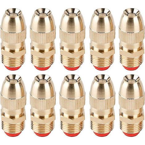 Set di 10 ugelli per irrigatori regolabili in ottone da 1/2" per giardino e prato (1/4)