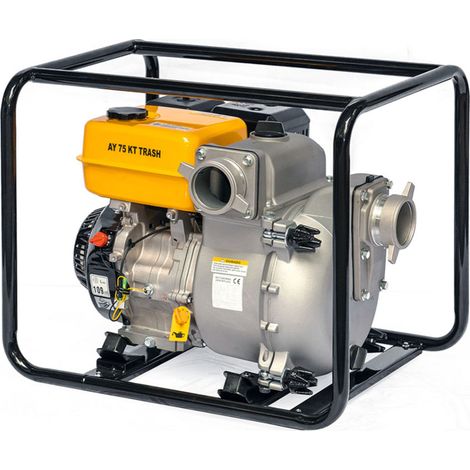 BRICOSOL MOTOBOMBA CONSTRUCCION AGUAS SUCIAS AYERBE KT 75 TRASH