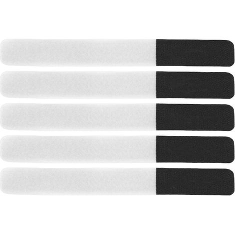 Sangle de fixation vélo DUUTI 5 pièces, bande de serrage réutilisable pour rangement et organisation, ajustable et résistante, idéale pour sécuriser votre équipement (1/5)