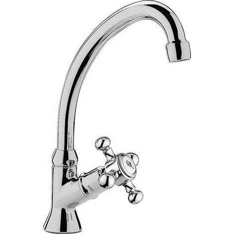 ROBINET PIVOTANT VIOLET Dimensions : Chrome