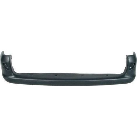 Pare-choc arrière noir Renault Kangoo 1 phase 1 1997-2003