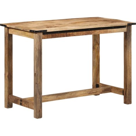 Dining Table 110x55x75 cm Solid Wood Mango vidaXL (1/5)