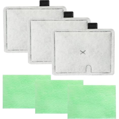 Filtre d'Aquarium Coton, 6 Pièces CF1 Ouate Mousse Filtrante (1/5)