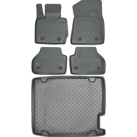 Ensemble de tapis de sol et de coffre pour BMW X4 F26 SUV (2014-2017).