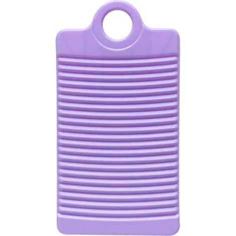 Plastic Washboard - Mini Hand Washing Board - For Small Laundry Items - Bathroom Travel Use - 1 Piece (1/5)
