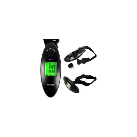 1 paquet pèse Bagages Voyage électronique portatif numérique LCD Suspendu Poids électronique 40kg / 100g (1/5)
