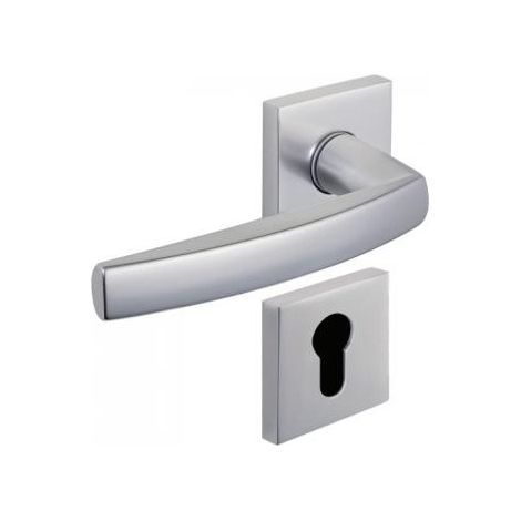 Ensemble sur rosace carrée CITYZEN 6421 anodinox bec de cane - VACHETTE - 080239
