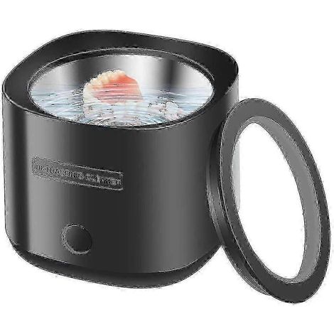 Nettoyeur ultrasonique portable 30 W avec prise européenne pour prothèses dentaires, bijoux et appareils de contention. (1/5)