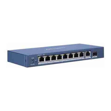 DS-3E0510P-E - CONMUTADOR POE GIGABIT NO ADMINISTRATIVO DE 8 PUERTOS