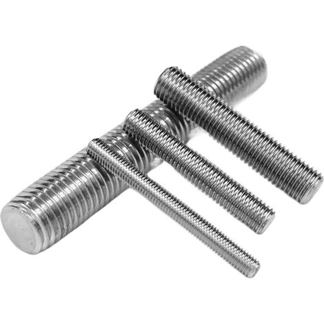 Bande dentée filetée avec barre de vis, filetage complet, acier (1/5)