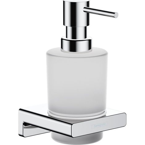 Hansgrohe AddStoris Bathroom Liquid Soap Dispenser Chrome Wall Mounted Modern (1/5)