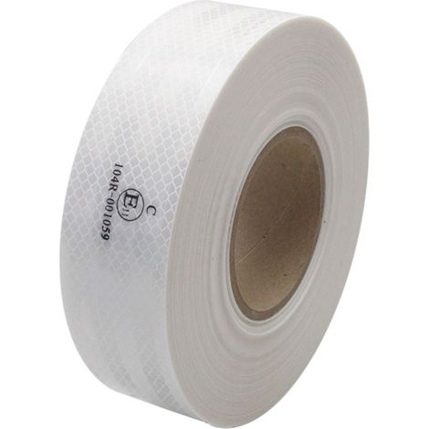 Adhésif retroréflichissant Blanc 50mm x 45,7 m LIMA - 00RETRO-50050