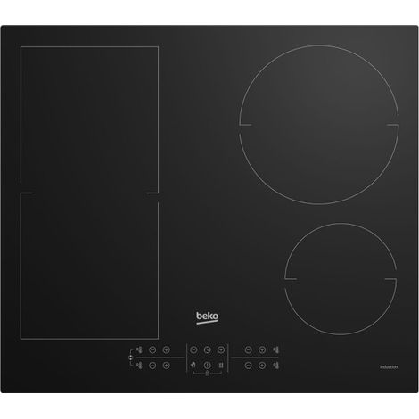 Beko HII64203FMT: 7757189257. Colore del prodotto: Nero, Posizionamento dell'apparecchio: Da incasso, Dimensione della larghezza del piano cottura: 60 cm. Tipo di controllo: Touch, Posizione di con...