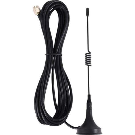 433 MHz 5 dBi GSM-Antenne mit SMa-Stecker und Magnetfuß für Amateurfunk (1/4)