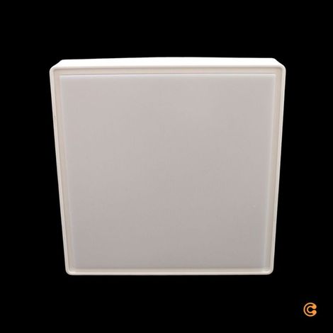 [GEBRAUCHT] B-Ware Fabas Luce Oban 3225-65-102 Deckenlampe mit Bewegungsmelder 30x30cm weiß IP65 (1/2)