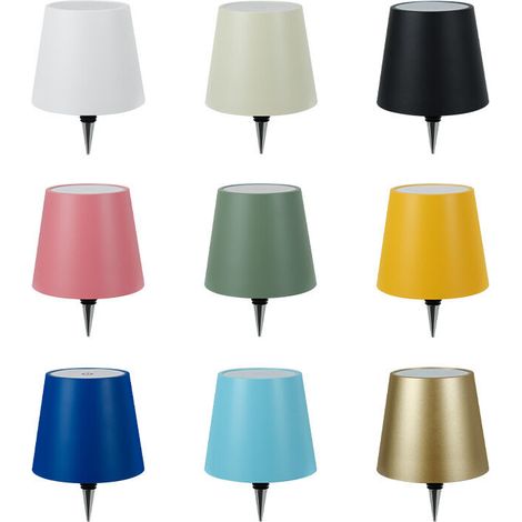 Lampe de bureau LED ambiance 14,5cm – Fer haute qualité – Tension USB – Interrupteur tactile – 3 températures de couleur (1/5)