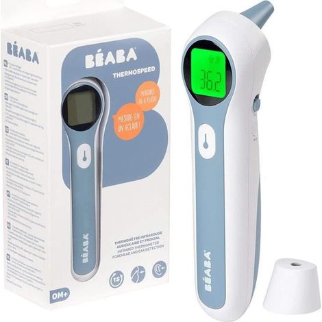 BEABA, Thermospeed, Termometro Frontal Digitale Senza Contatto Infrarosso, Bambino, Neonato, Adulto, Misura Frontale, Auricolare, Ambientale (1/5)