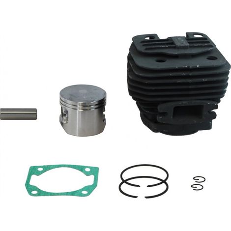 Gt Garden – Kit cylindre piston pour tronçonneuse 58 cm3 – Piston 45mm – Alésage 45mm – Contenu : cylindre, piston, segments, axe, circlips, joint