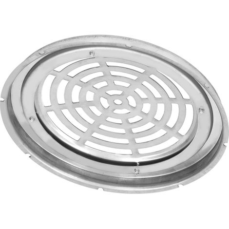 Drain de Sol en Acier Inoxydable pour Piscine, Accessoire de Vidange Ronde