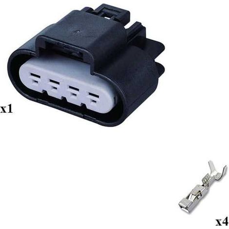 Kit Connecteur GT 280 series Mâle 4 Voies gris